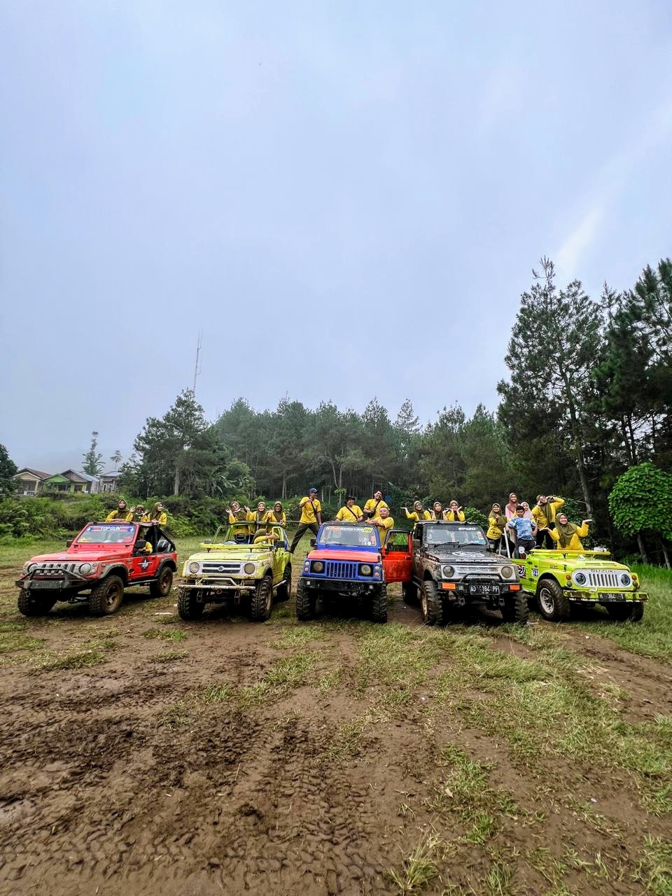 Wisata jeep offroad Tawangmangu rute favorit